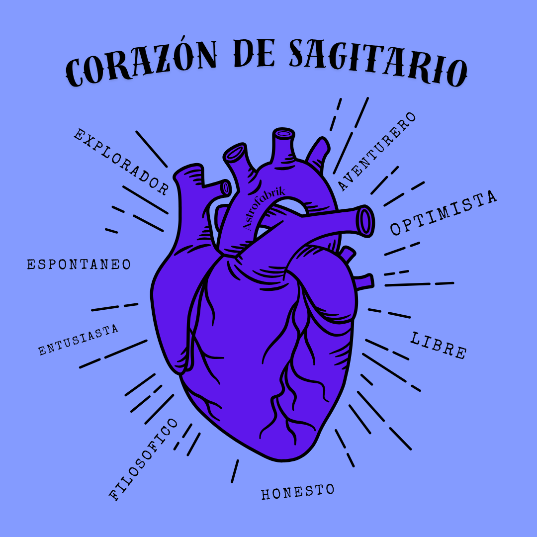 Corazón de Sagitario ♐