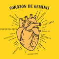 Corazón de Géminis ♊